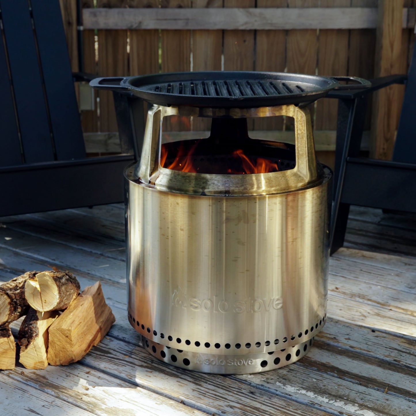 Solo Stove Bonfire Grill Top + Hub